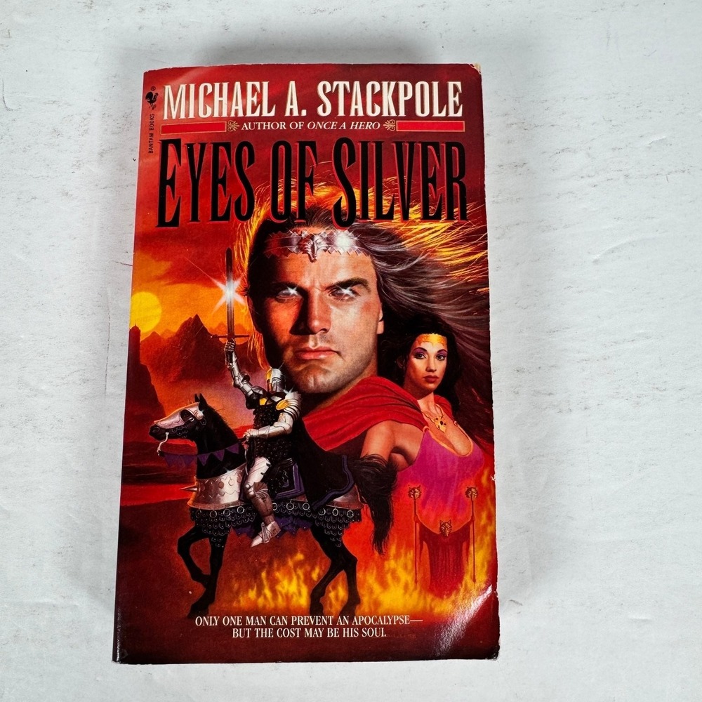 Eyes of Silver Michael A. Stackpole 1998 First Edition Fantasy Bantam Spectra